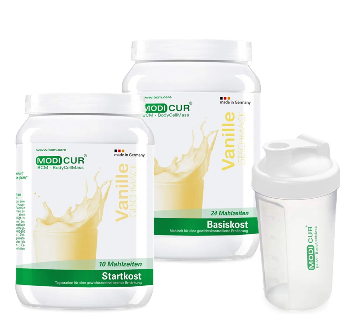 BCM Modicur+ KennlernSet - für 14 Tage Diät, alles drin! (1x BCM Modicur Start, 1x BCM Modicur Basis, 1x BCM Modicur Shaker)