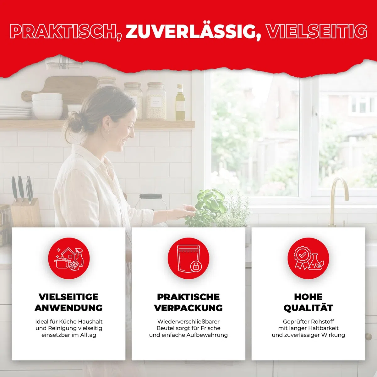 CHOSA Zitronensäure Pulver 25kg - 100% Reines -vielseitiger Entkalker & Haushaltsreiniger -ideal zum Putzen, Entkalken & Kochen
