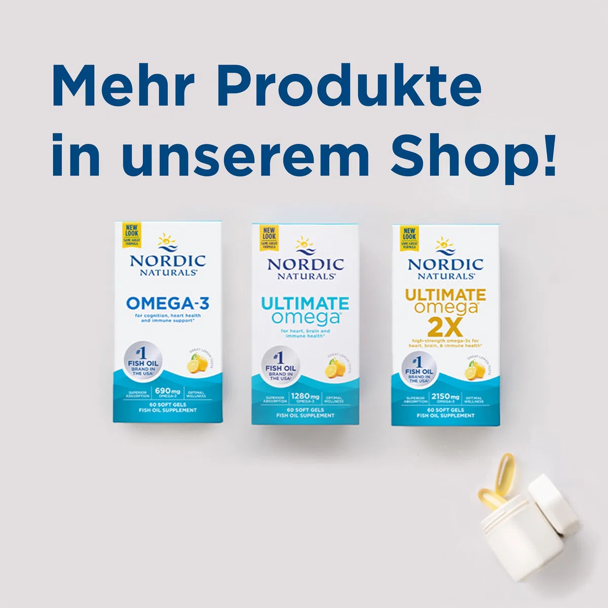 Nordic Naturals, Prenatal DHA, 60 vegane Softgels, 500mg DHA je Dosis, Glutenfrei, Sojafrei, GMO frei, Geschmacksneutral