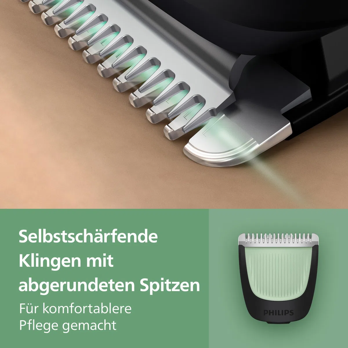 Philips Multigroom 3000er-Serie All-in-One 9-teiliger Trimmer: Rasierer und Haarschneider für Gesicht, Kopf und Körper, selbstschärfende hautfreundliche Klingen, zwölf Längeneinstellungen, MG3946/15