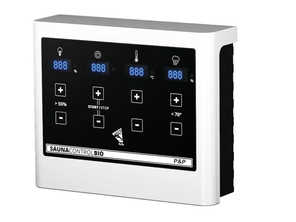 Karibu Steuergerät Easy Bio Plug & Play schwarz, B x T x H: 32,5 x 24 x 13 cm, für Saunaöfen