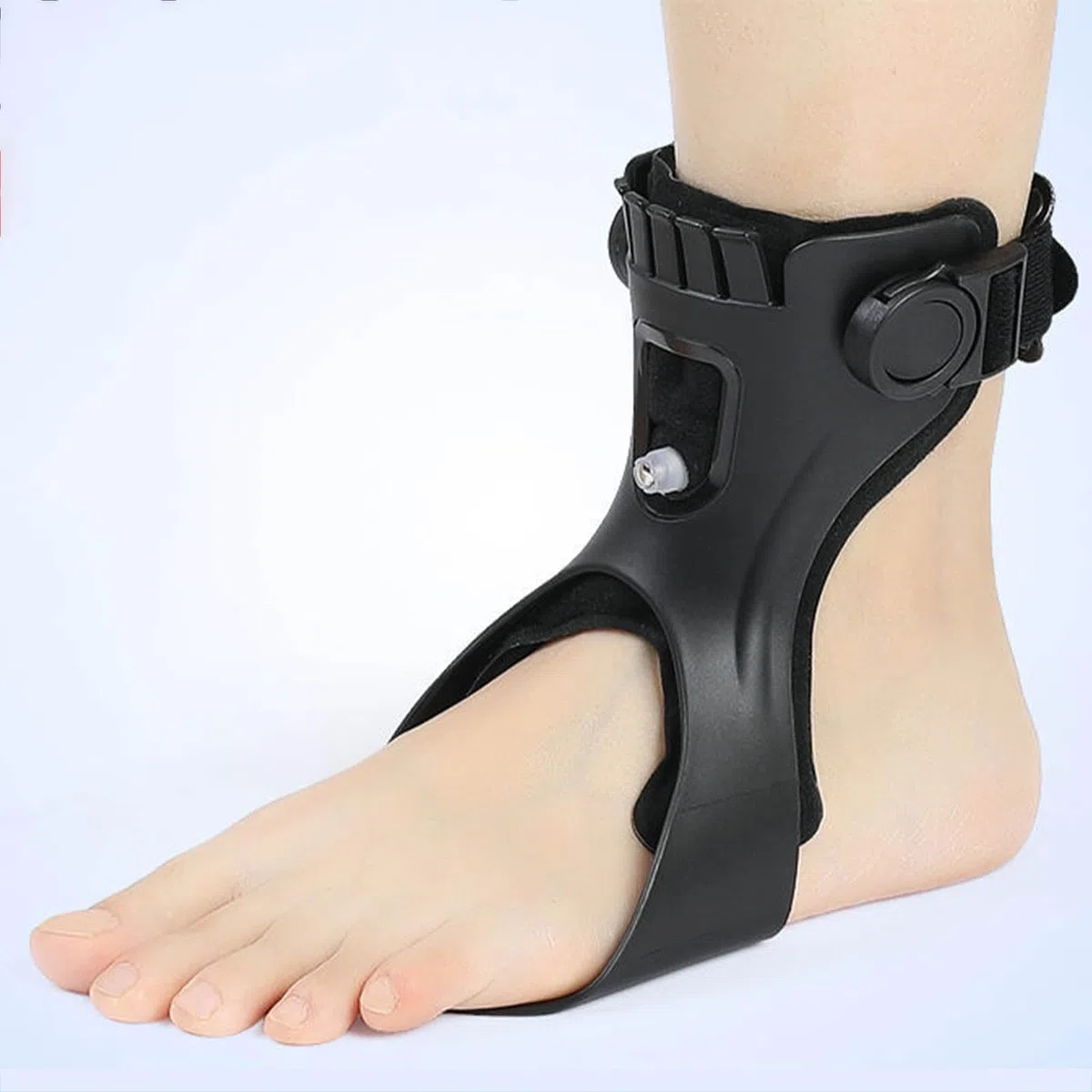 Fußheberorthese Orthese für Herren Damen,Drop Foot Brace Knöchelstütze Fußstütze Unterstützung, Knöchelorthese Unterstützung Mit Bequemem Aufblasbarem A irbag Für Damen, Herren, Walking, Training
