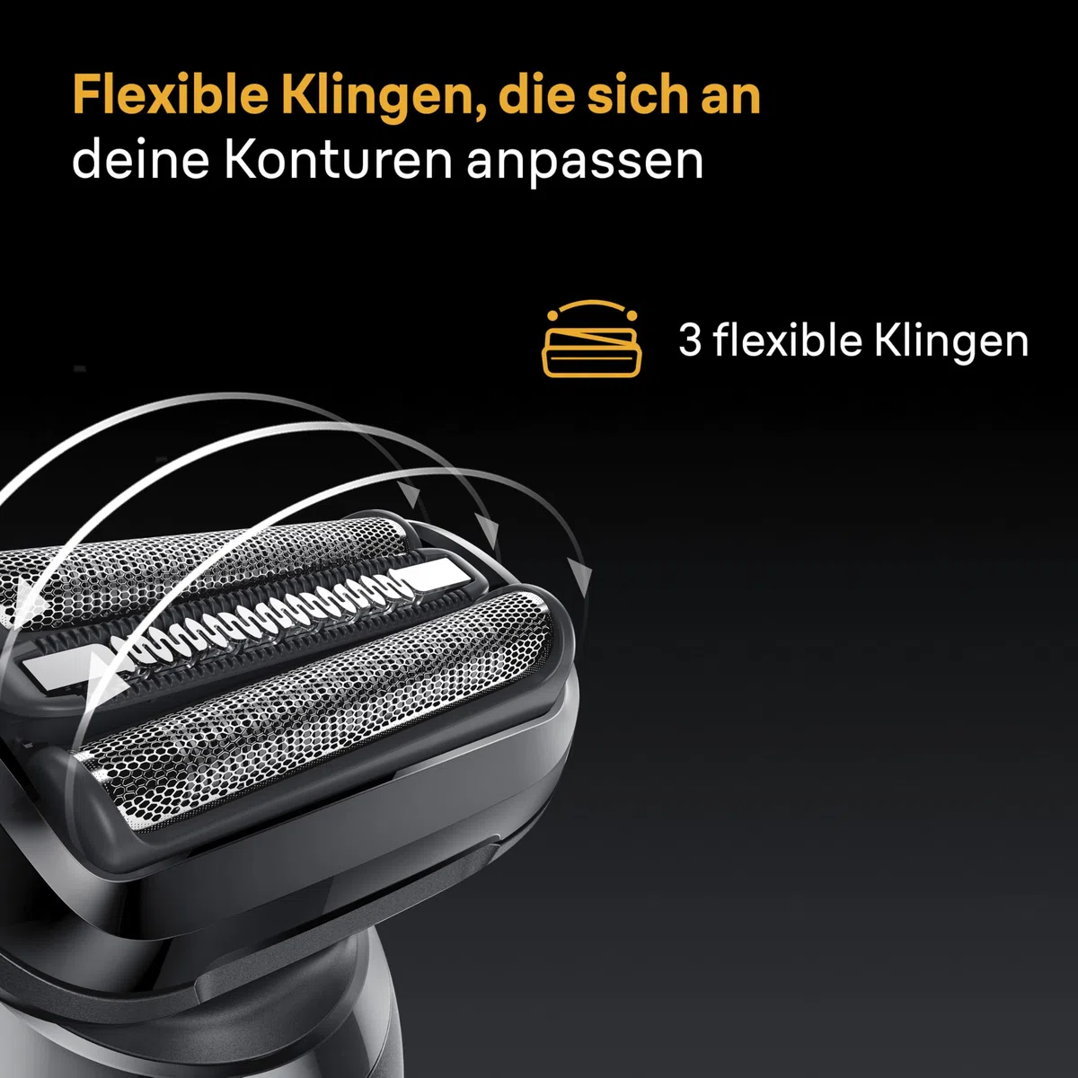 Braun Series 5 Elektrorasierer Herren, Rasierapparat mit 50 Min. Akkulaufzeit, +2 Aufsätze, Kabelloser Nass- und Trockenrasierer für Männer, Made in Germany, Wasserdicht, 52-A1820si, Azurblau