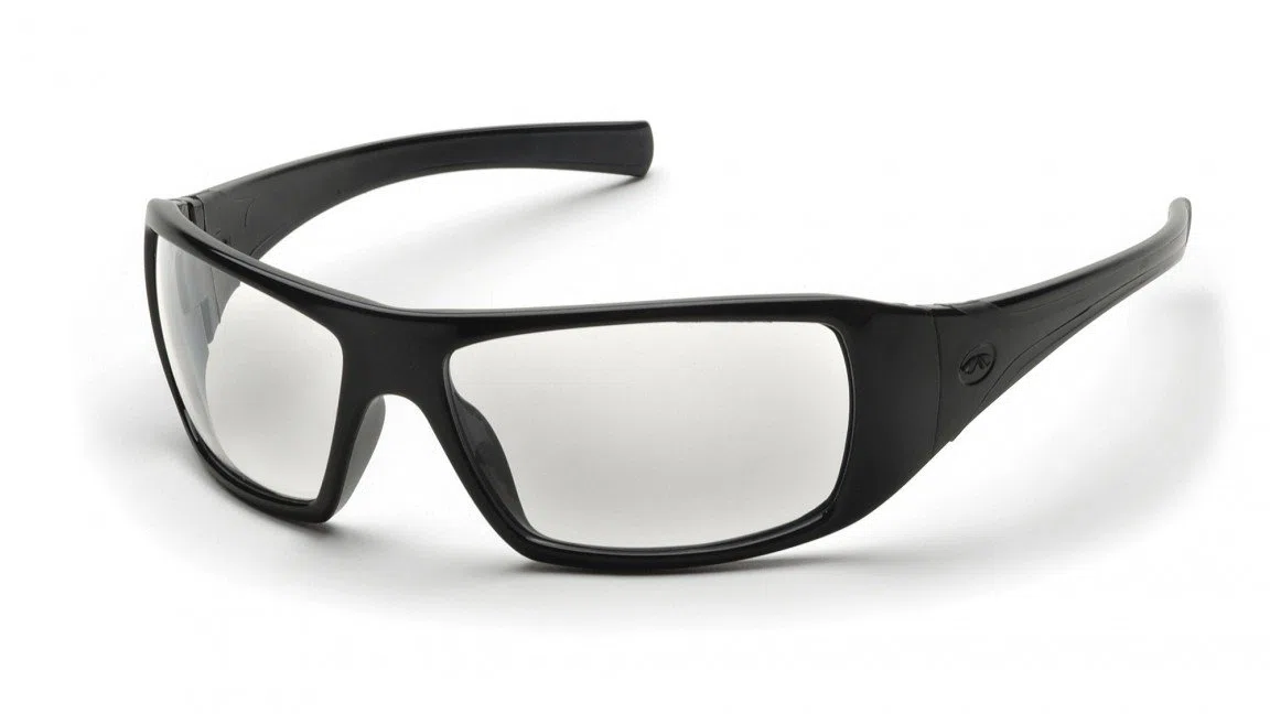 (12 Paar) Pyramex SB5610D Goliath Schutzbrille schwarz mit klarer Linse