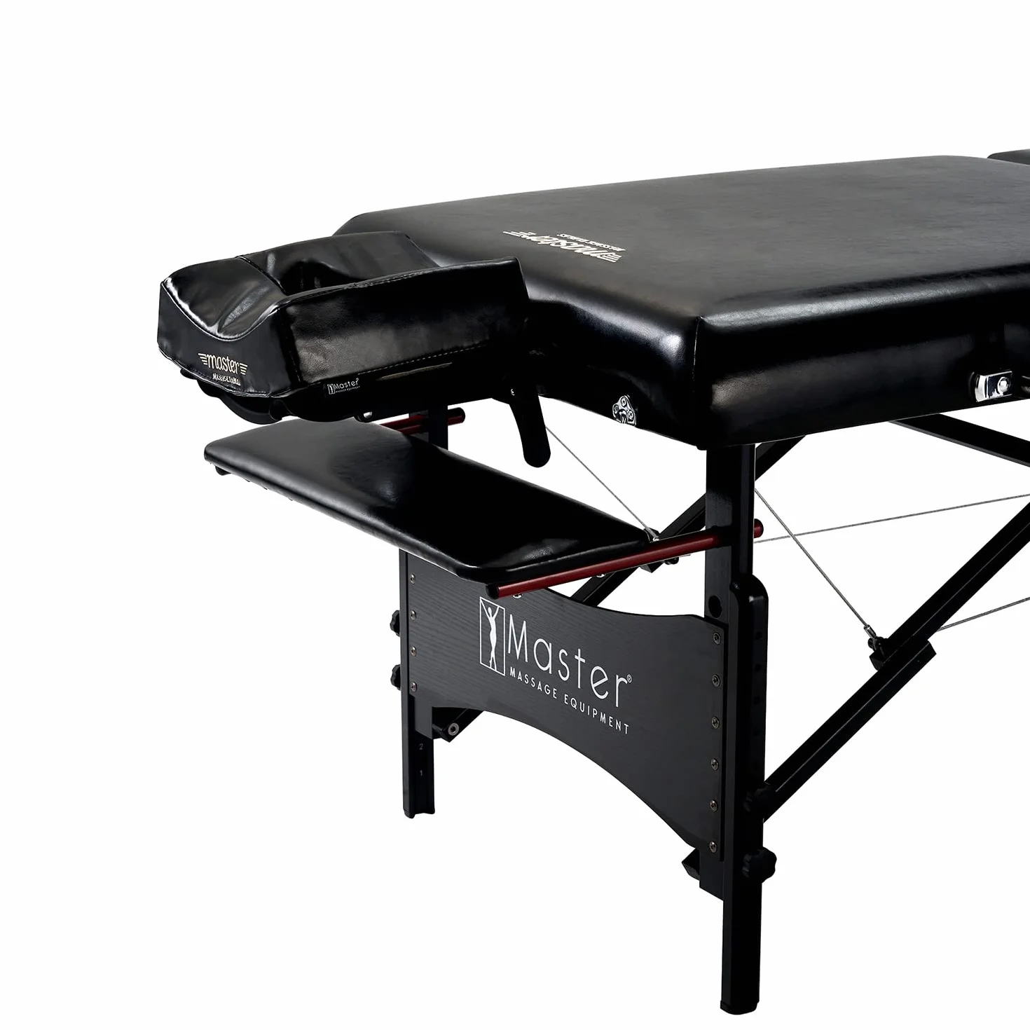 Master Massage 76cm Galaxy Mobil Massageliege Klappbar Massagebett Massagebank Kosmetikliege Beauty Bed, Schwarz