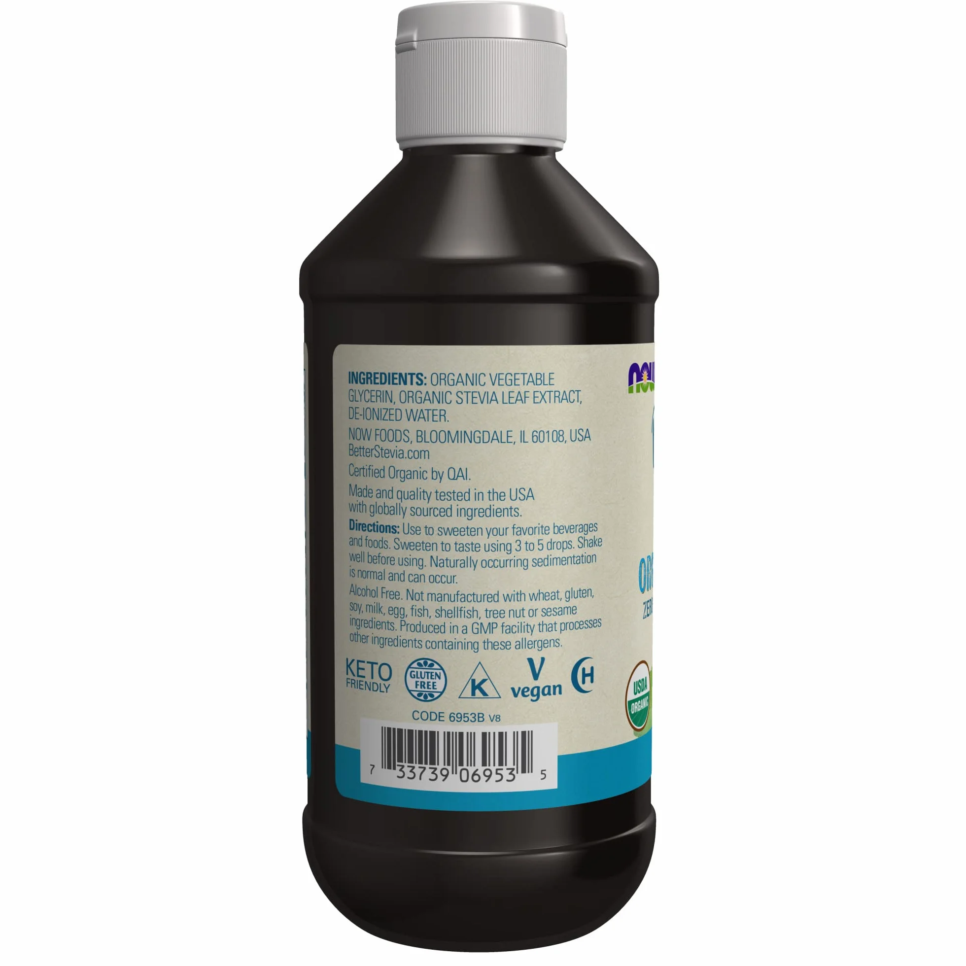 Better Stevia Organic Glycerite - 237 ml.