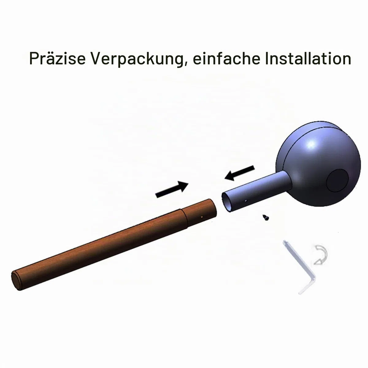 Sauna-Wassereimer und Schöpflöffel-Set, 7 l Fassungsvermögen, Aluminium-Sauna-Wassereimer mit Holzgriff, Metall-Sauna-Fass, Premium-Sauna-Zubehör für Sauna-Liebhaber