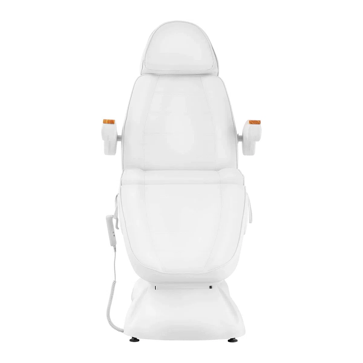 Physa Elektrische Kosmetikliege 3 Motoren 300 W 203 x 61 x 61,5-93,5 cm 150 kg weiß Behandlungsliege Kosmetikstuhl Therapieliege Tattooliege