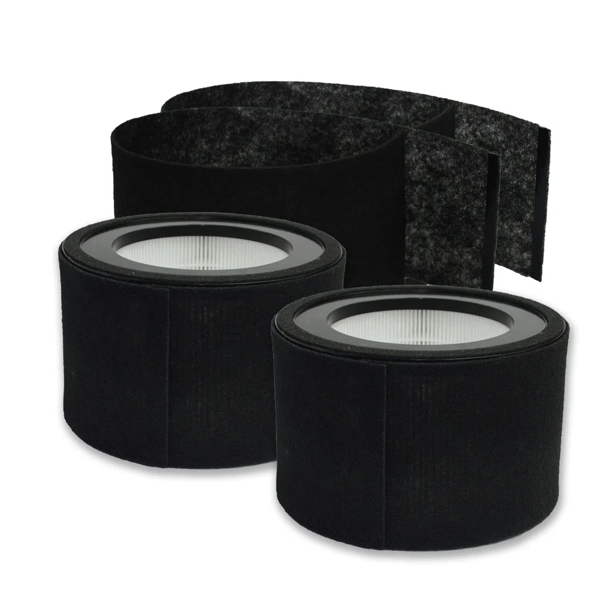 PUREBURG ErsatzFilter kompatibel mit Soehnle Airfresh Clean 400 Luftreiniger, 2er-Pack H13 HEPA und 4 Vorfilter