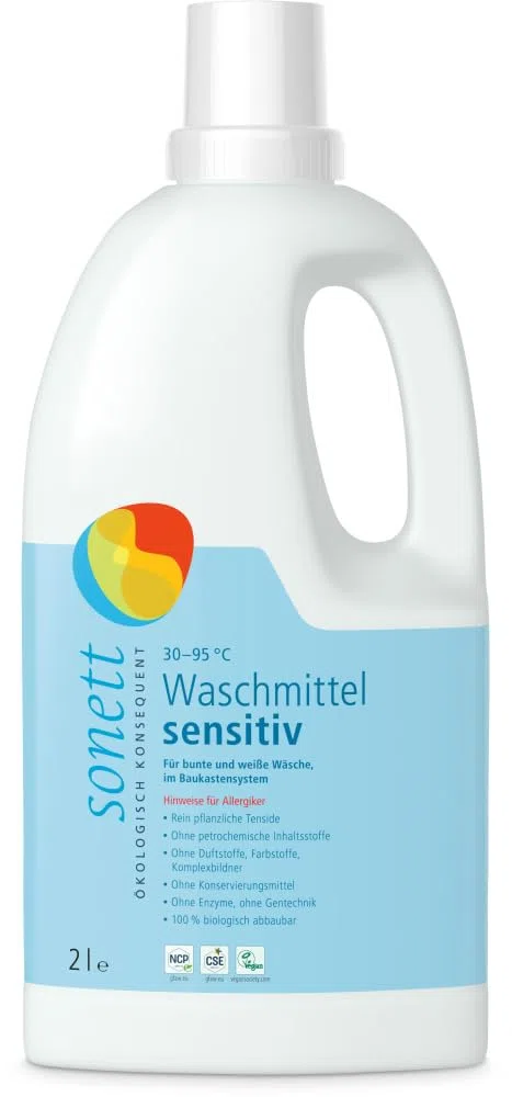 Waschmittel sensitiv 30-95°C 18 x 2 L