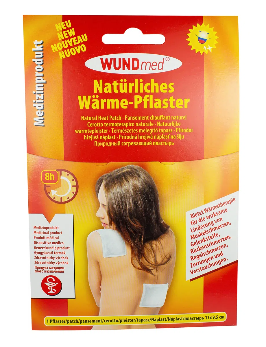 Wundmed Wärme Pflaster 13 x 9,5 cm, 50er Pack
