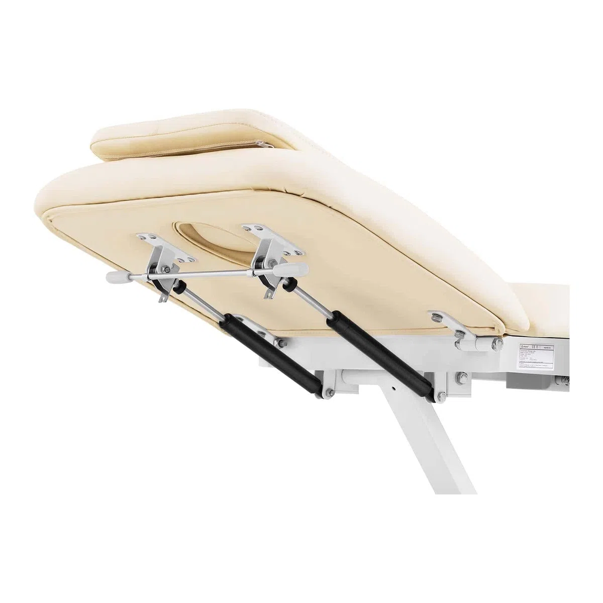 Physa Physa Lille BEIGE Massageliege beige 200 kg Räder Fußpedal Massagebank Therapieliege