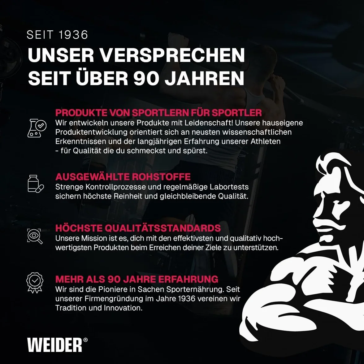 Weider 60% Proteinriegel - Hochproteinhaltiger Riegel mit 27g Protein, wenig Zucker, BCAAs & Zink - Ideal für Muskelwachstum - 24er Pack - Vanilla-Caramel