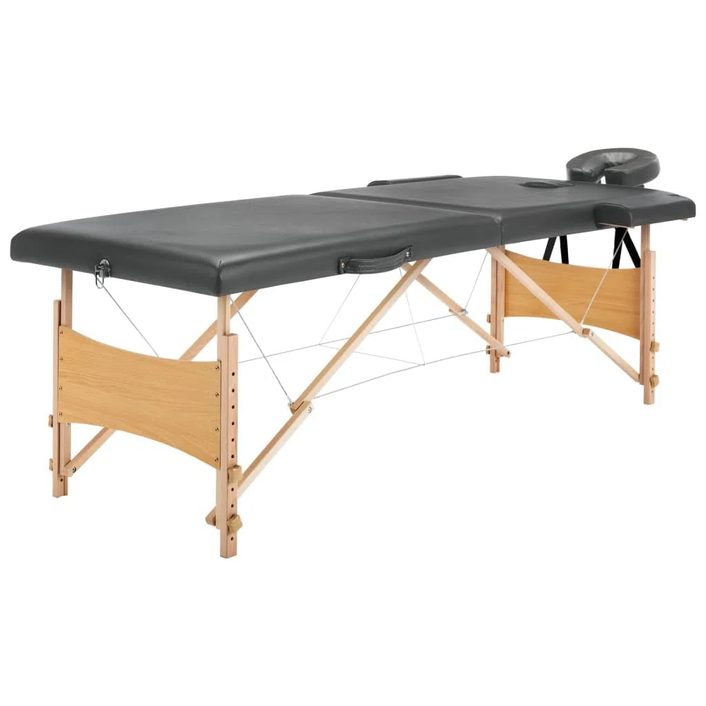 Massagetisch therapieliege behandlungsliege praxisliege kosmetikliege klappliege tragbar, höhenverstellbar mit kopfstütze armlehne gesichtsöffnung polsterung für entspannung physiotherapie