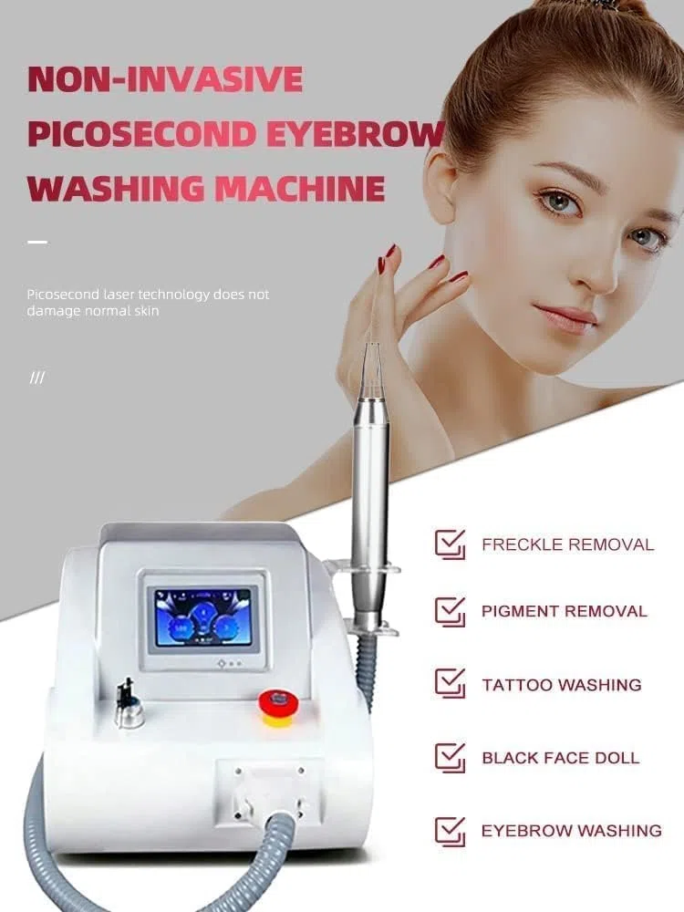 Laser-Tattoo-Entfernung, Laser-Maschine, Tattoo-Entfernungsgerät, Augenbrauen-Tattoo, Lippen-Tattoo, Auge, Pigment entfernen, Flecken entfernen, Kühlsystem-Maschine, professionelles