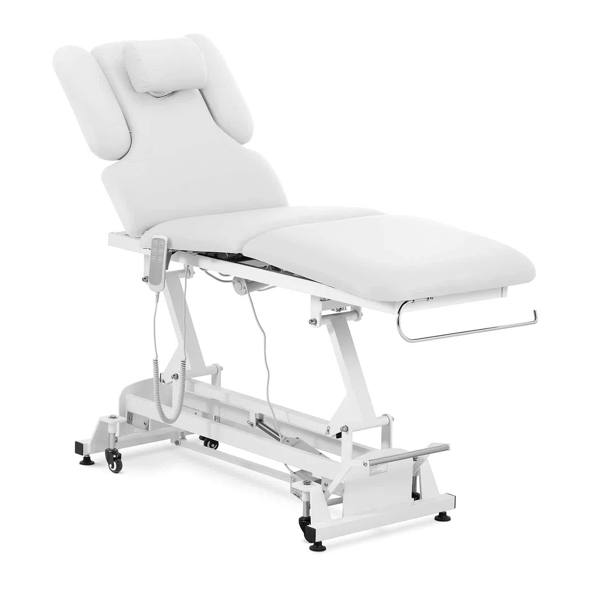 Physa Nantes White_PH Massageliege 3 Motoren 200 kg Weiß Massagebank Therapieliege Behandlungsliege