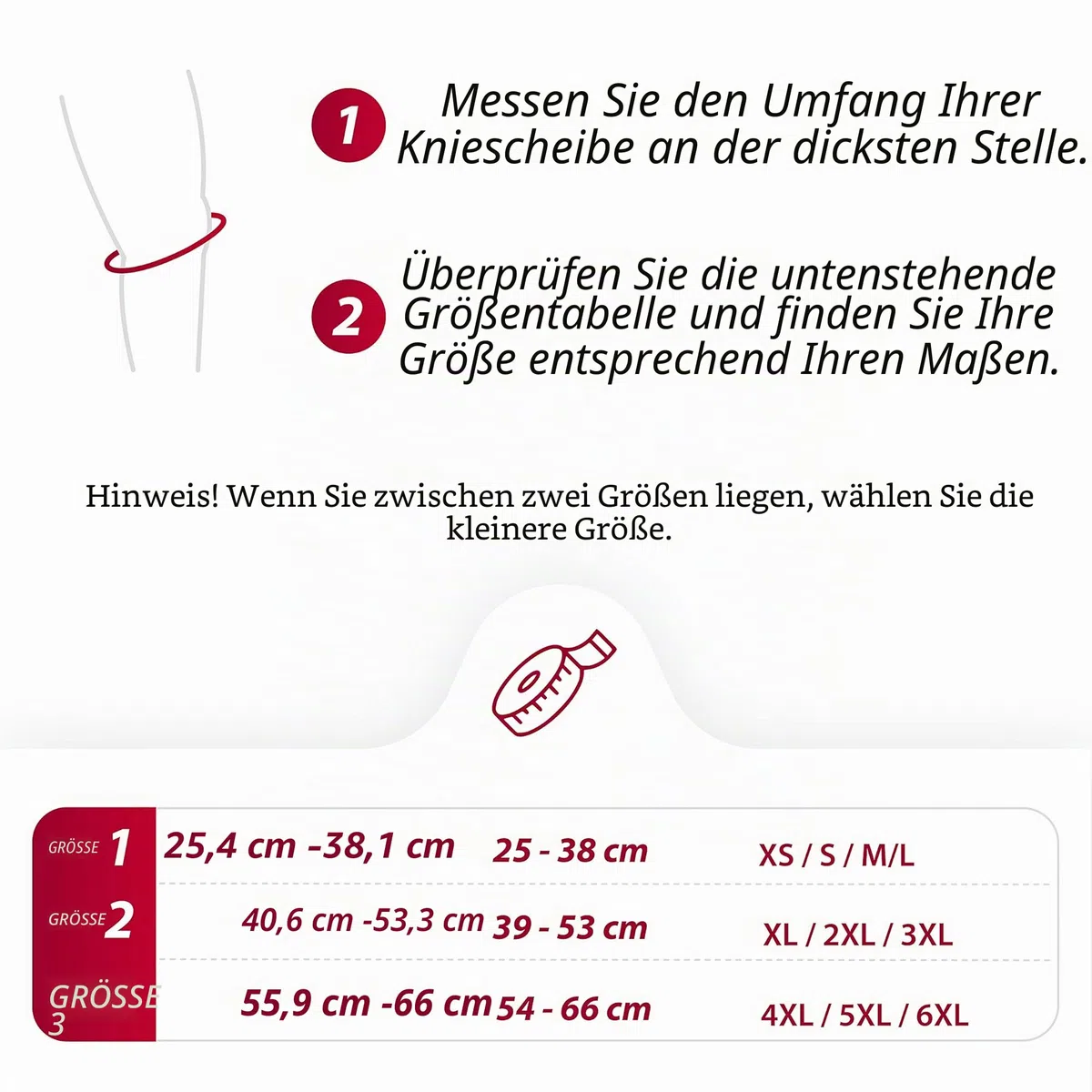 KARM Kniebandage XXXXL 5XL 6XL für Männer & Damen - Kniebandage Dicke Oberschenkel Extra Weit Übergewichtige Große Größe Übergröße Beine Meniskus Arthrose - Knee Support Brace (4XL/5XL/6XL Schwarz)