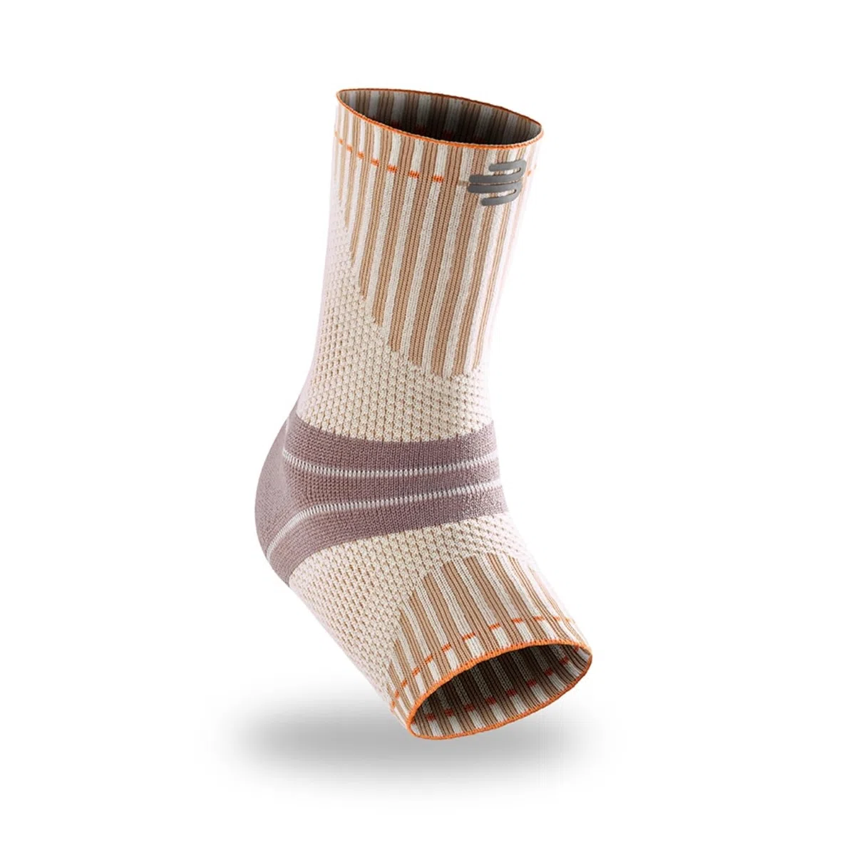 BAUERFEIND Sprunggelenkbandage zum Wandern „Outdoor Ankle Support“, 1 Unisex Knöchelbandage, Fussbandage, Rechts & Links tragbar, Merino Wolle, L