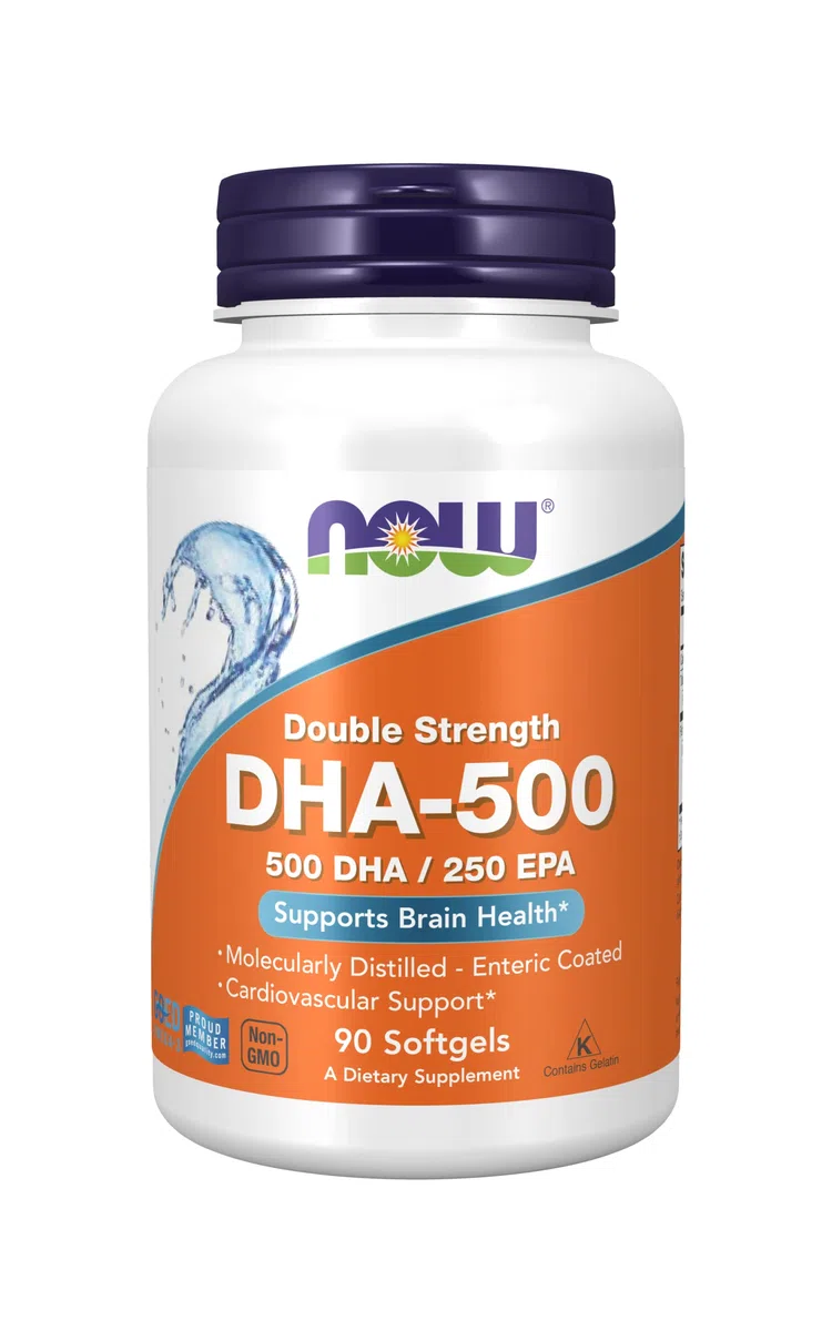 Now Foods DHA-500, 90 Softgels, 2 Stück