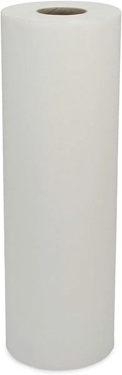MEDI-INN Ärzterollen 2-lagig 9 Rollen | hochwertige weiße Liegenabdeckung | perforierte Papierrolle | Ideal für Krankenhäuser, Praxen, Tattoostudios (59 cm x 50 m)