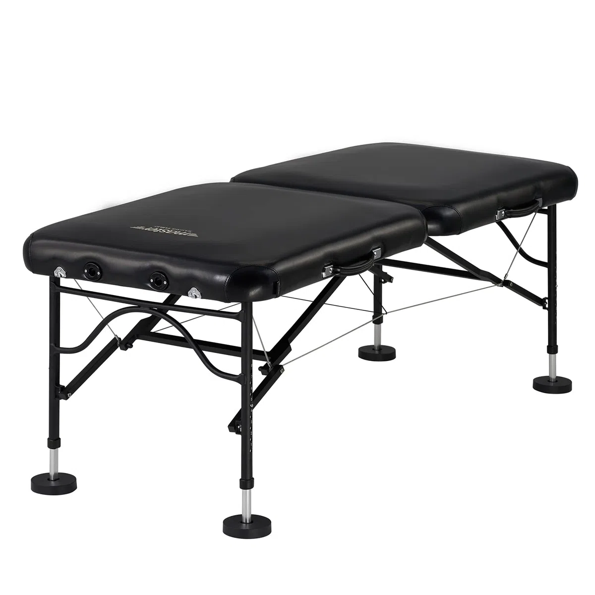 Master Massage StratoMaster, leicht, 76,2 cm, Schwarz (nur 11,3 kg) mit neuer NanoSkin-Polsterung und voll beladenem Zubehör, Sun Tan