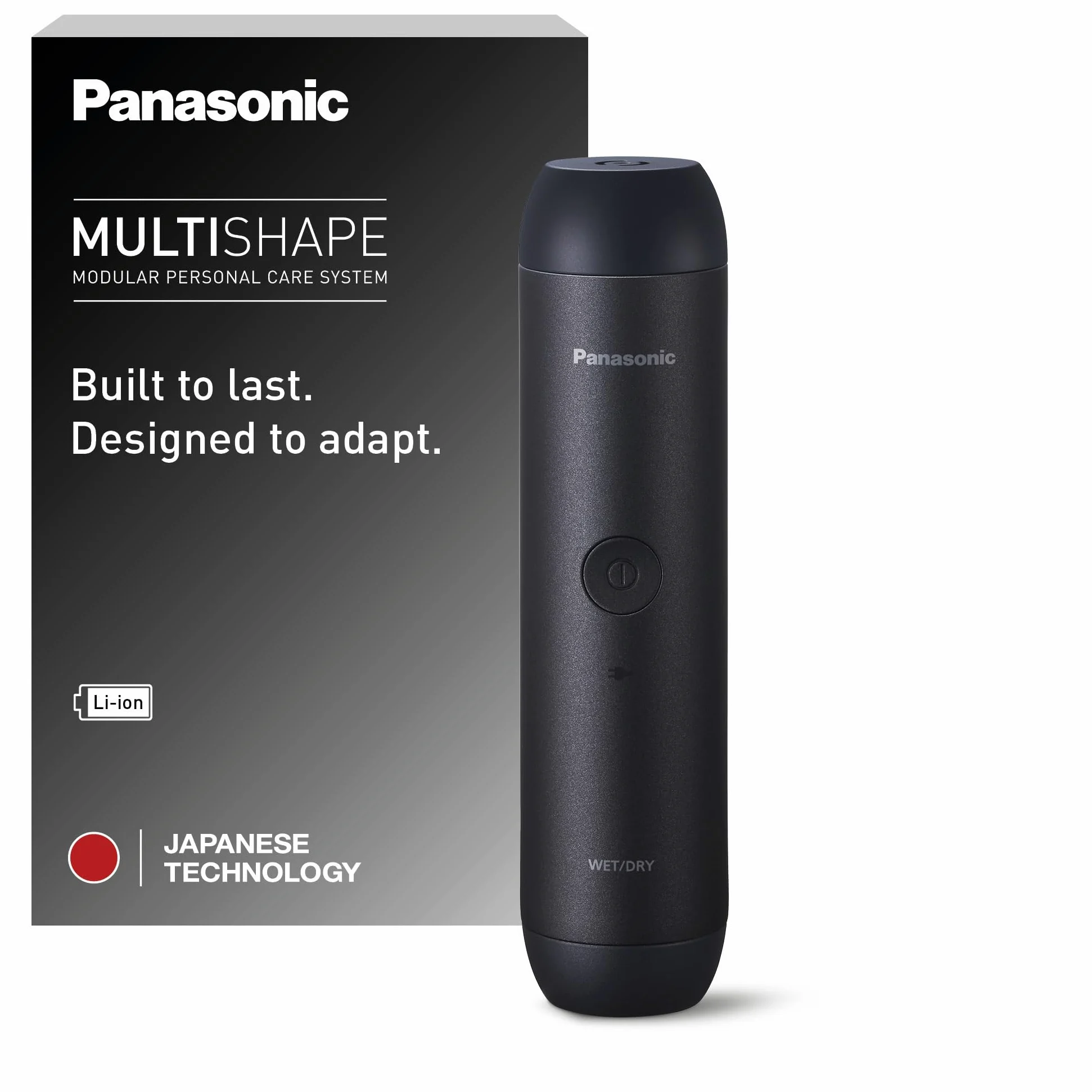 Panasonic Multishape ER-CBL1 Handstück, Lithium-Ionen-Akku, Schwarz