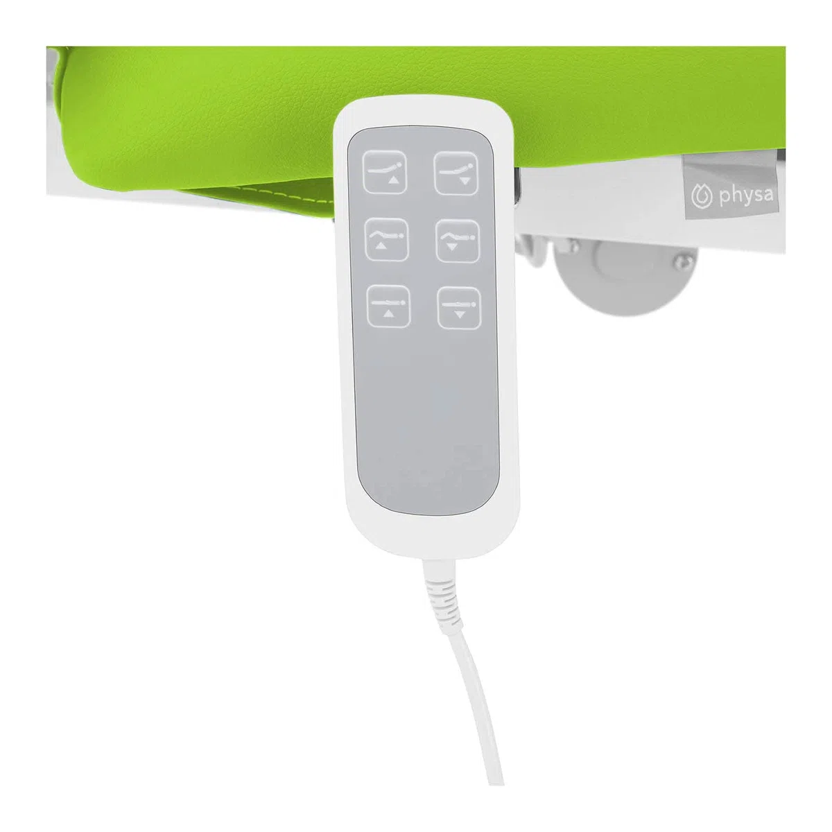 Physa Nantes Light Green_PH Massageliege 3 Motoren 200 kg Hellgrün Massagebank Therapieliege Behandlungsliege