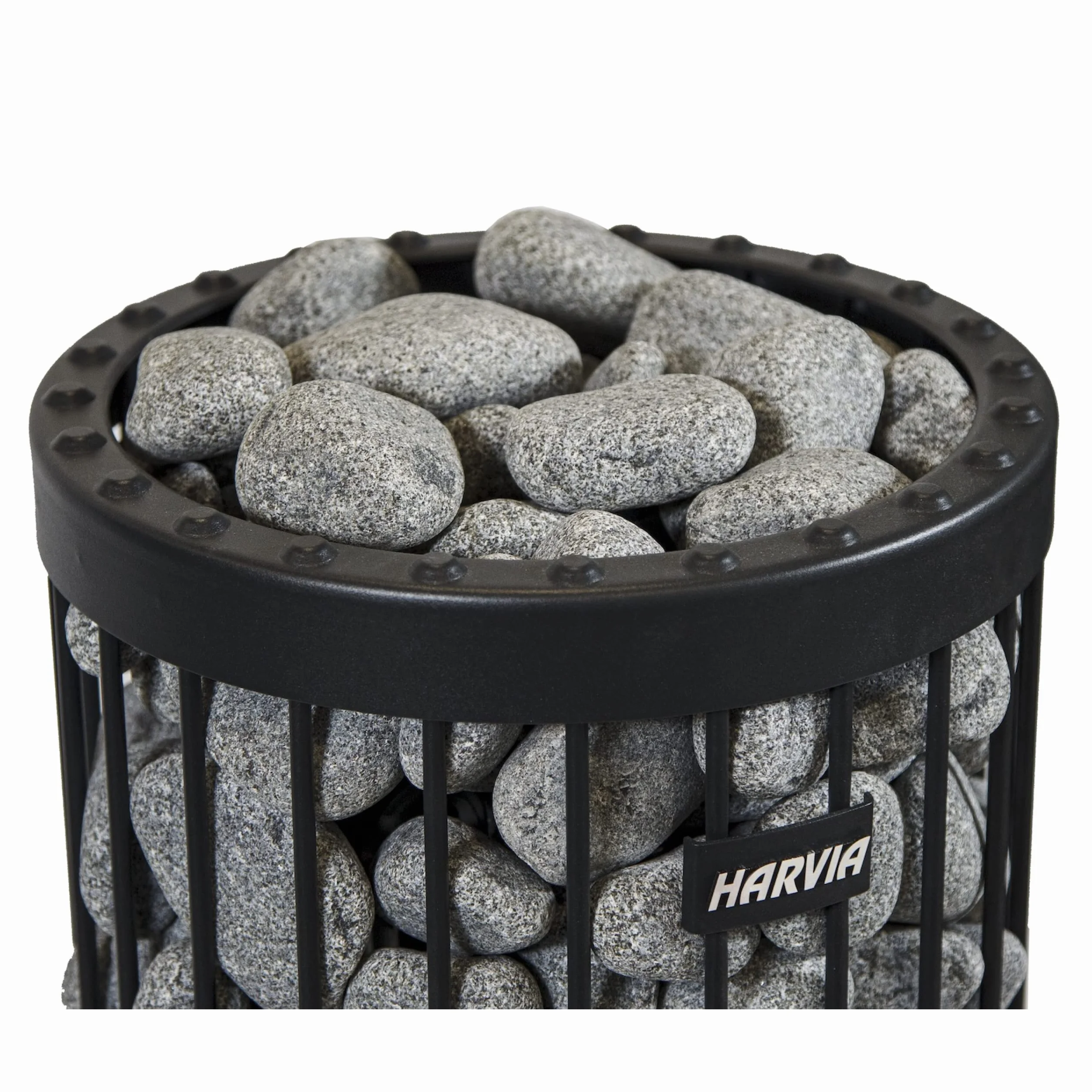 Sentiotec Saunasteine 15 kg rund für Saunaofen Finnische Saunasteine 5-10 cm
