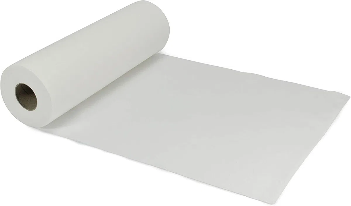 MEDI-INN Ärzterollen 2-lagig 9 Rollen | hochwertige weiße Liegenabdeckung | perforierte Papierrolle | Ideal für Krankenhäuser, Praxen, Tattoostudios (59 cm x 50 m)