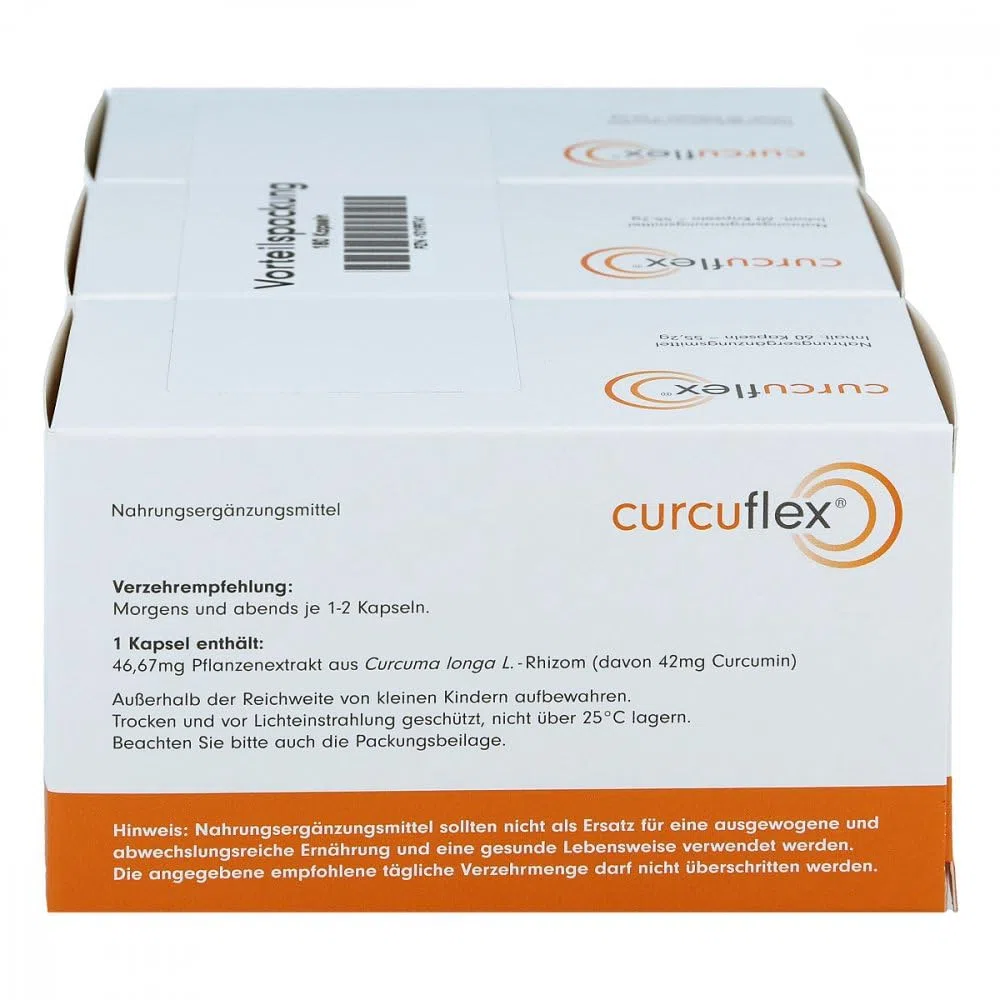 Curcuma-Extrakt Weichkapseln mit hochbioverfügbarem Mizellen-Curcumin, 180 Kapseln