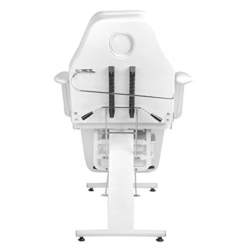 Activeshop Basic 202 Kosmetikliege Massageliege Massagetisch Massagestuhl Weiss bis 150 kg belastbar Premium-PU-Leder mit Aufbewahrungsladen 180 x 60 x 75 cm (L x W x H)