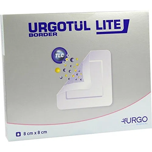 Urgotül Lite Border 8x8 cm Verband