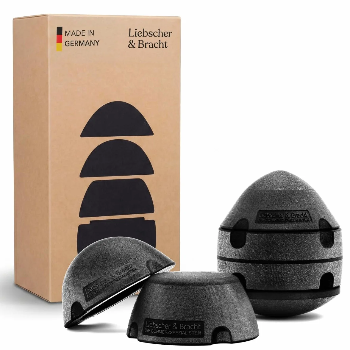 Liebscher & Bracht Original ISG-Ischias-Retter 5-teilig – Hilfsmittel zur Linderung von Hüft-, Gesäß- & Ischiasschmerzen