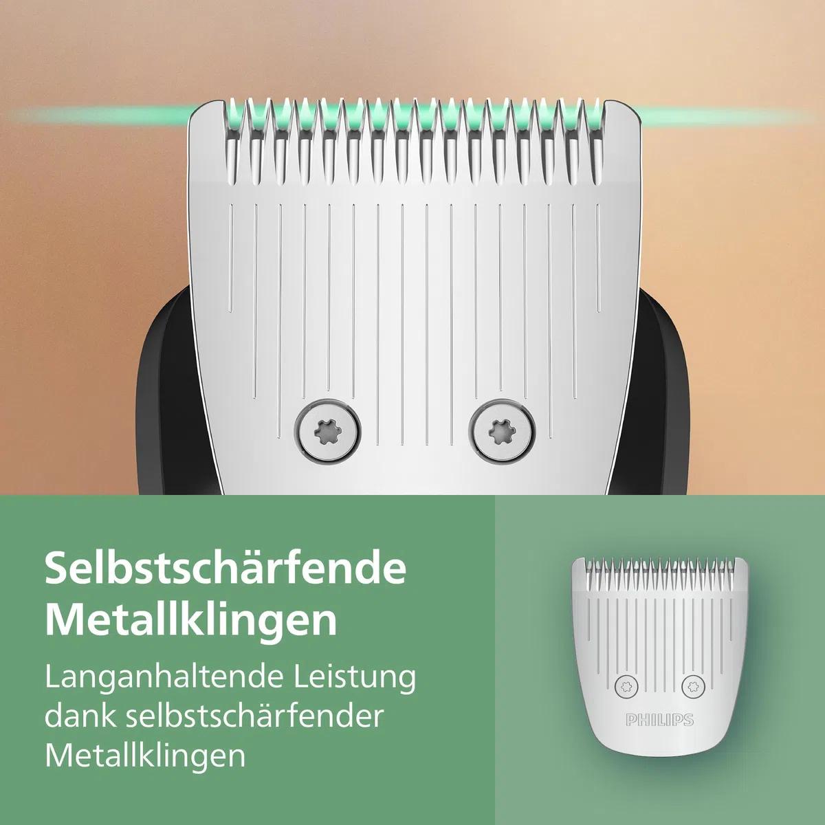 PHILIPS Multigroom Series 5000 All-in-One 12-teiliger Barttrimmer und Haarschneider für Gesicht, Kopf und Körper, selbstschärfende Metallklingen, 20 Längeneinstellungen (0,5-20 mm), Modell MG5952/30