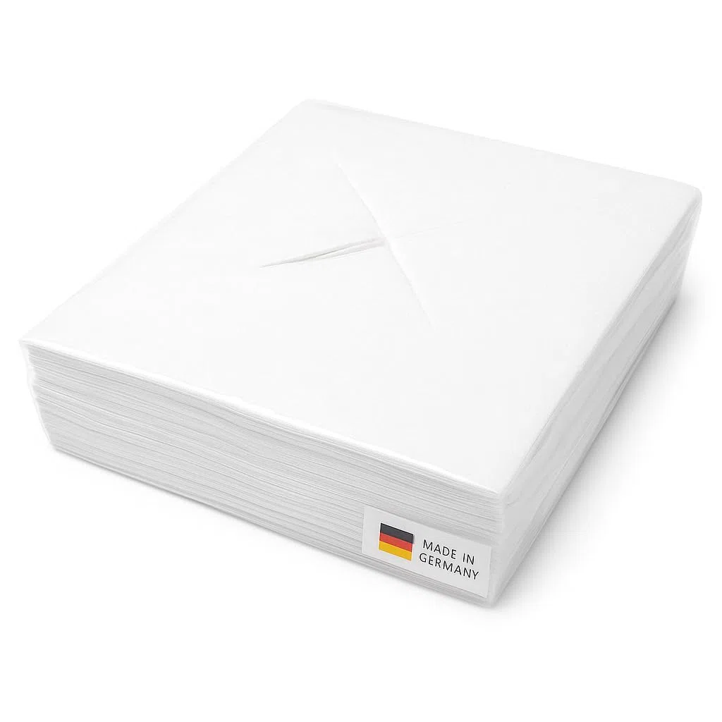 SPARPAKET 1000 Stück Massage-Gesichtsauflage (10x100er Pack) Nasenschlitztücher 300x210mm