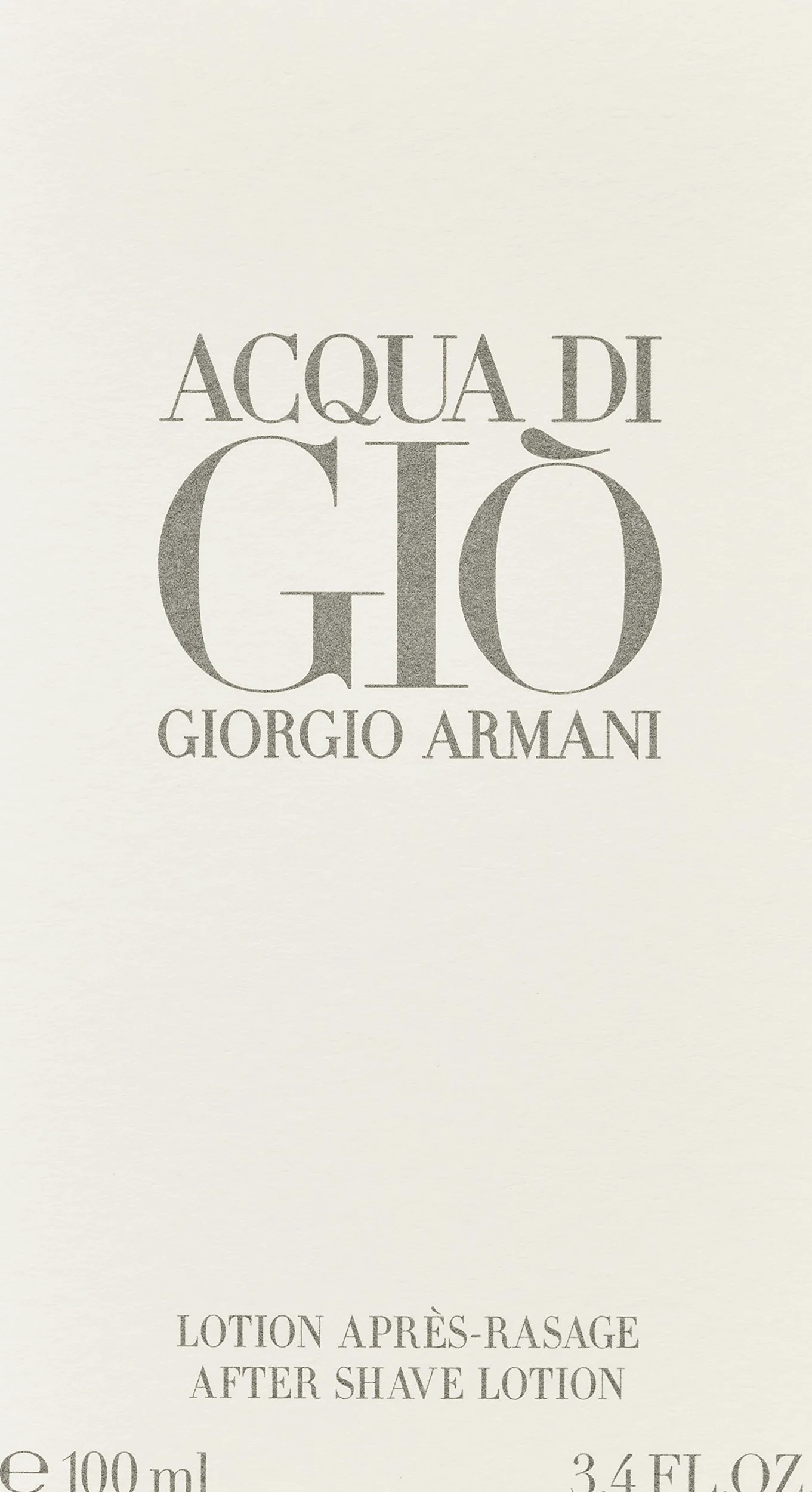 Armani Acqua Di Gio homme/men, After Shave, Lotion, 100 ml