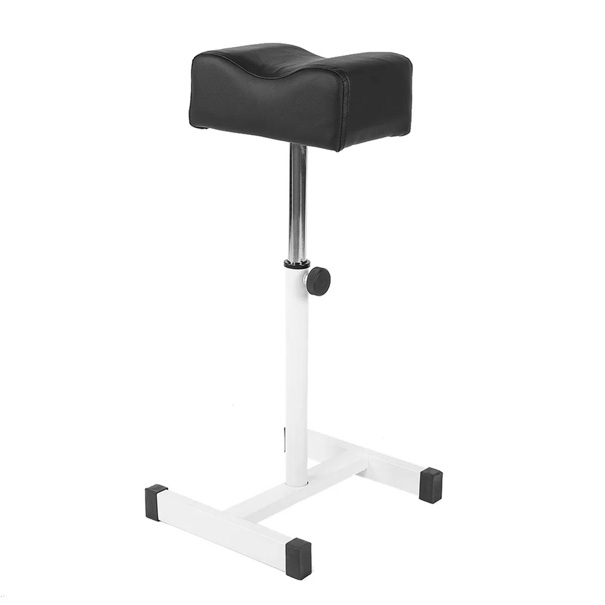 Cocoarm Pediküre Hocker, Verstellbarer Fußpflege Stuhl mit Beinstütze, Salon Fußhocker für Maniküre und Spa Massage, Nagel Techniker Arbeitshocker