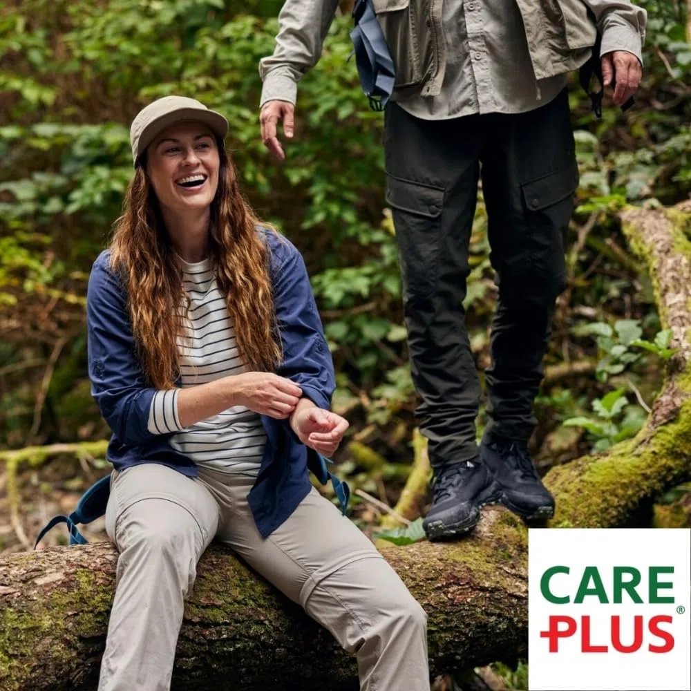 Care Plus DEET Mückenspray 50% + Textile Spray Set - Insektenschutz für Haut und Kleidung - langanhaltender Schutz gegen Insekten - Mückenschutz Kleidung und Haut Set für tropische Reisen und Outdoor