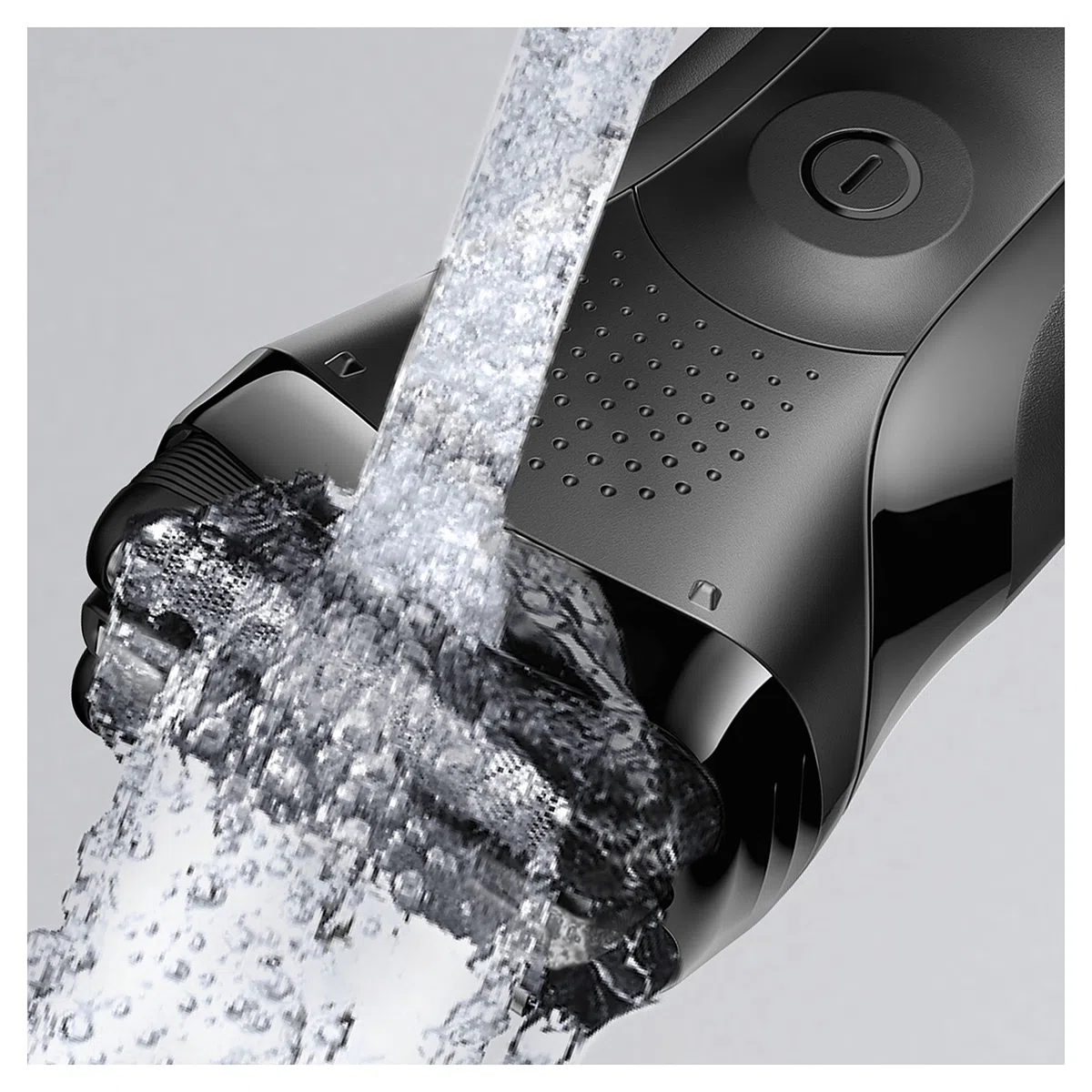 Braun Series 3 Elektrorasierer Herren, Rasierapparat mit 3 Flexiblen Klingen, Kabelloser Elektrischer Rasierer mit 30 Minuten Akkulaufzeit, Abwaschbar – 300s, Schwarz
