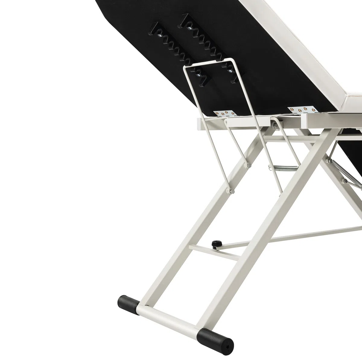 Tragbare 3-Teilige Klapp-Massageliege Mit Kissen Freistehend Verstellbarer RüCkenlehne Und FußTeil Geeignet FüR Den Einsatz In Kosmetiksalons KrankenhäUsern äHnlichen Einrichtungen，Weiß