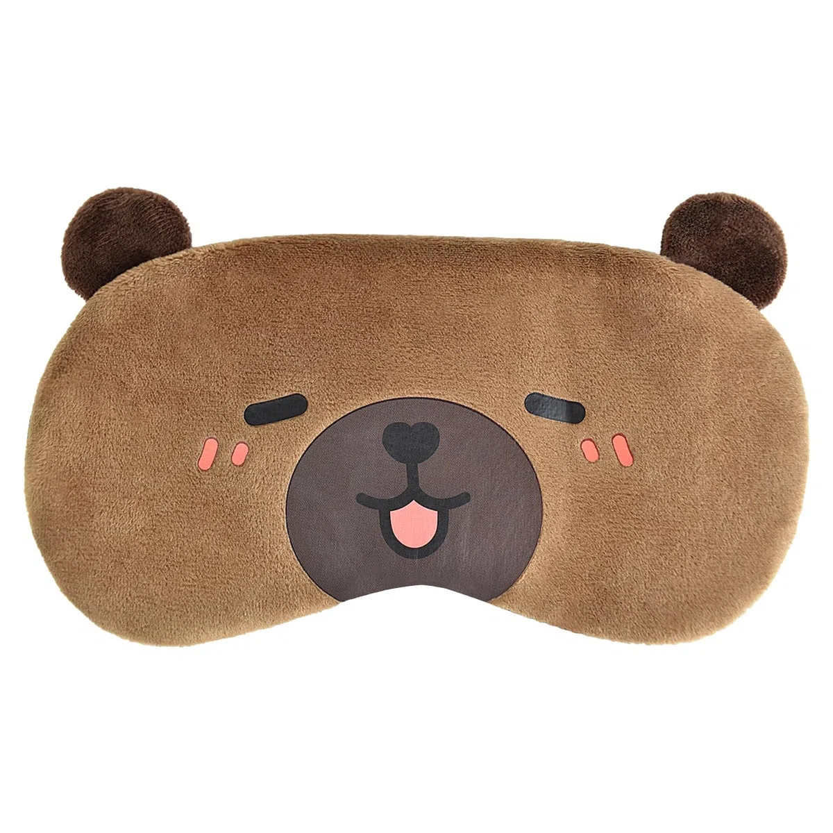 Schlafmaske Capybara Augenmaske für Schlafen Neuheit Plüsch Schlafmasken Reisen Nickerchen Augenbinde Augen Abdeckung Nachtmaske für Frauen Männer（Capybara）