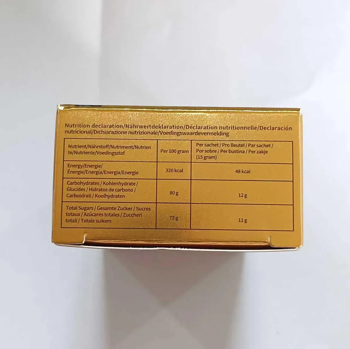 Happy Honey Kräuterhonig für Männer | Honigzubereitung mit Ginseng, Ingwer, Gelée Royale & Vitamin B1 + B2 | 6 Portionsbeutel à 15 g | Premium Honig mit Pflanzenextrakten