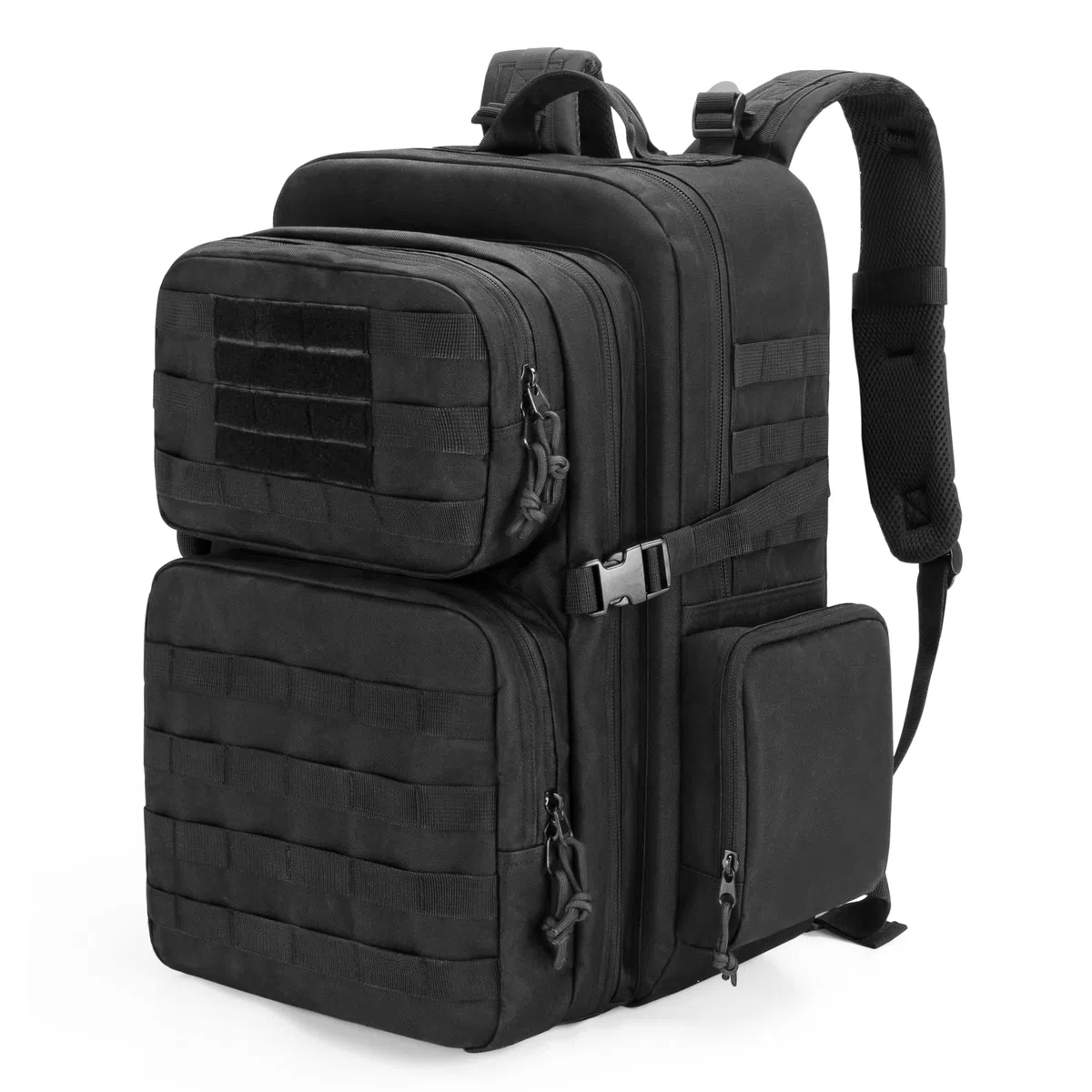 Damero Taktischer Rucksack, Trauma, leer, Molle Bag First Aid Bug Out Medizinische Taktiktasche für Camping, Schwarz