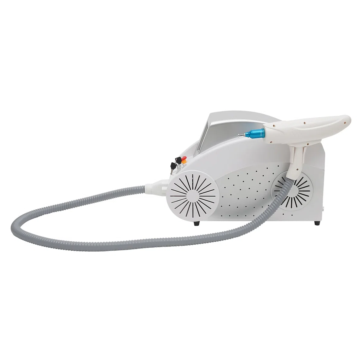 Professionelle ND YAG Laser Tattoo Entfernungsmaschine 3 Pulsenergien(Einzelpuls/Doppelpuls/Mehrfachpuls) 532nm 1064nm Schönheitssalon-Maschine für Hautflecken Sommersprossen