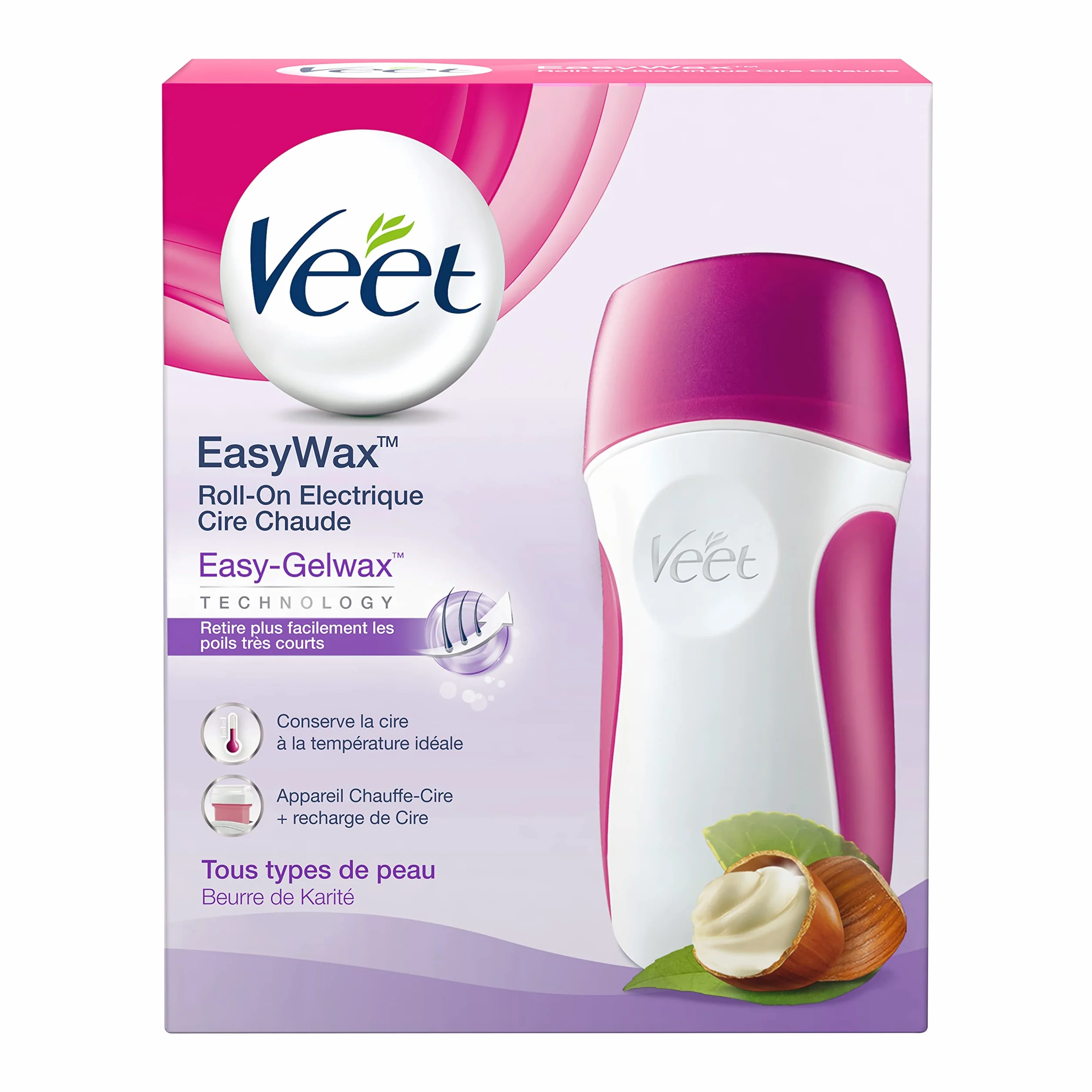 VEET Roll-On EasyWax? Kit