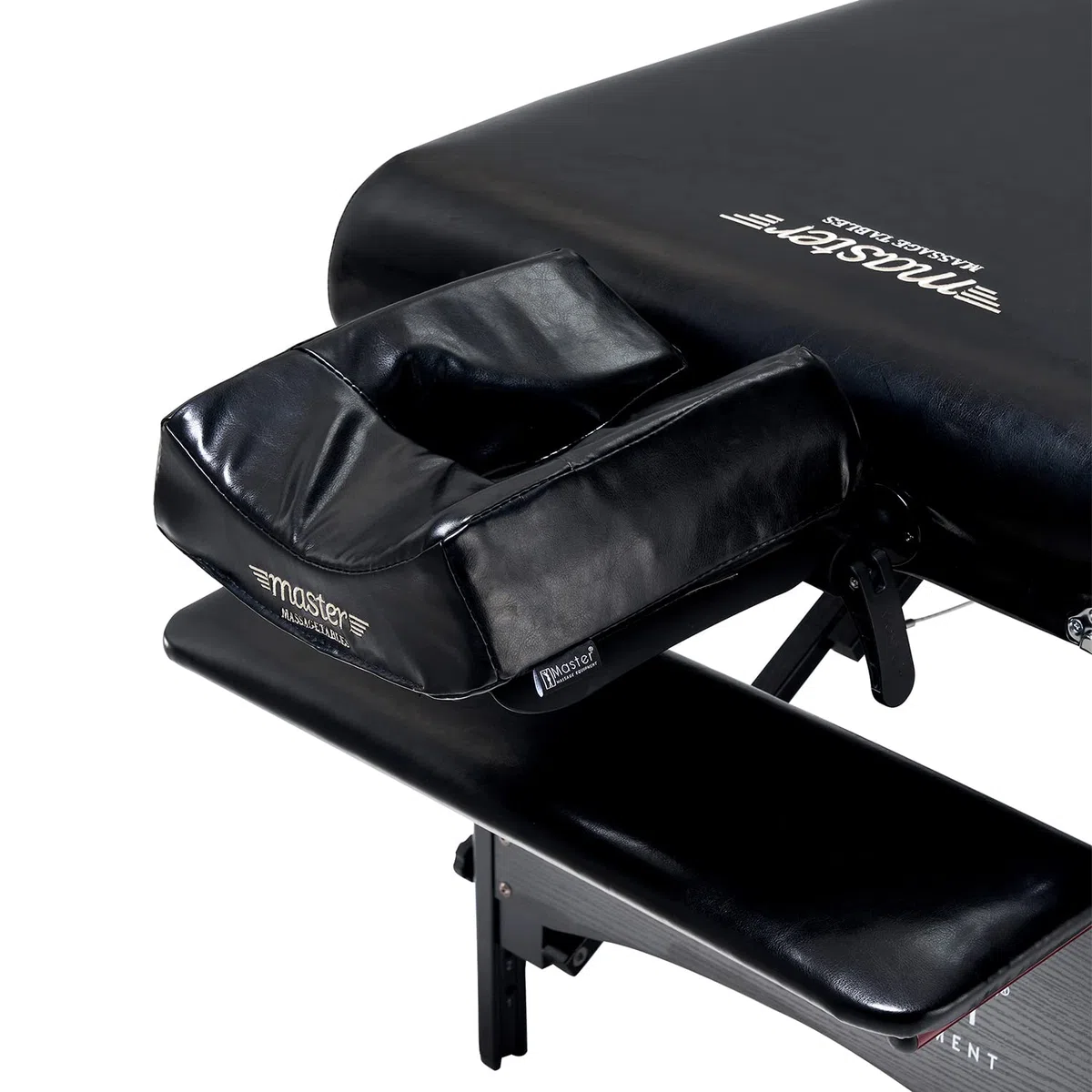Master Massage 76cm Galaxy Mobil Massageliege ThermaTop Integriertes Heizsystem Klappbar Massagebett Massagebank Kosmetikliege Portable Beauty Bed Holzbeine Tragetasche Paket, Schwarz