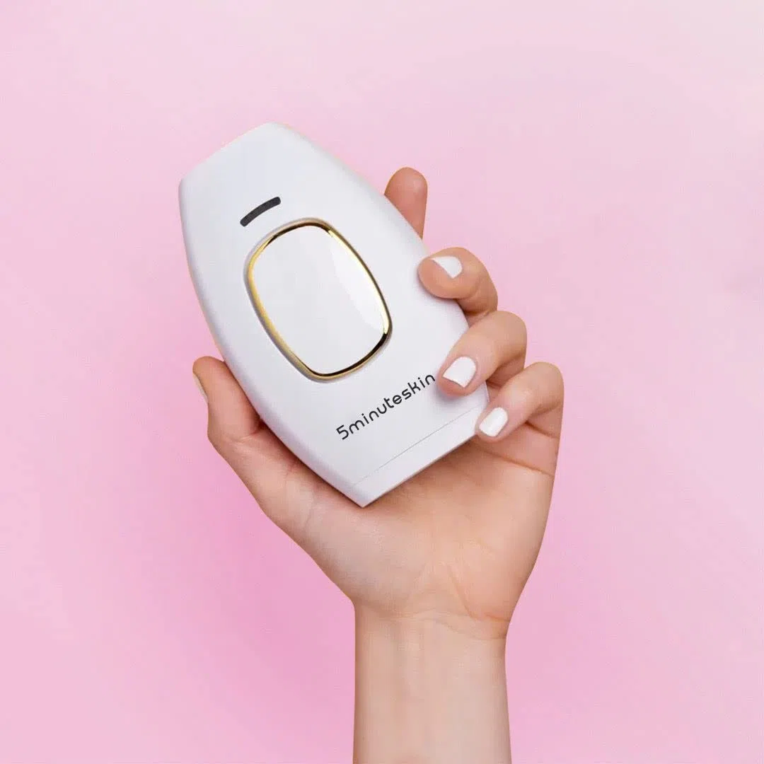 5 Min Skin – Haar-Laserentfernung zu Hause – die ultimative 5-Minuten-Hautpflegeroutine für schöne, strahlende Haut – ganz natürlich und tierversuchsfrei