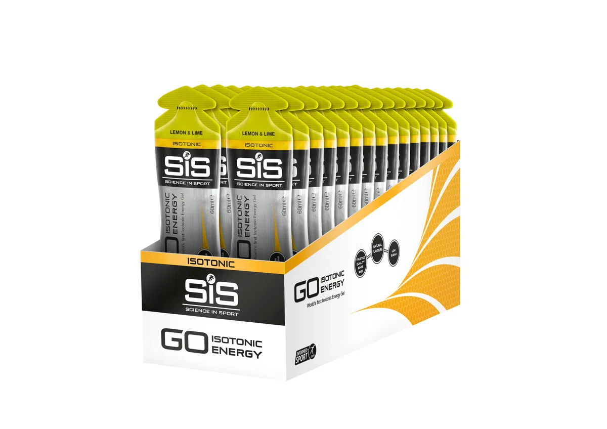 SIS GO Isotonic Energy Gel (30x60ml) Lemon & Lime - Vegan - Gel