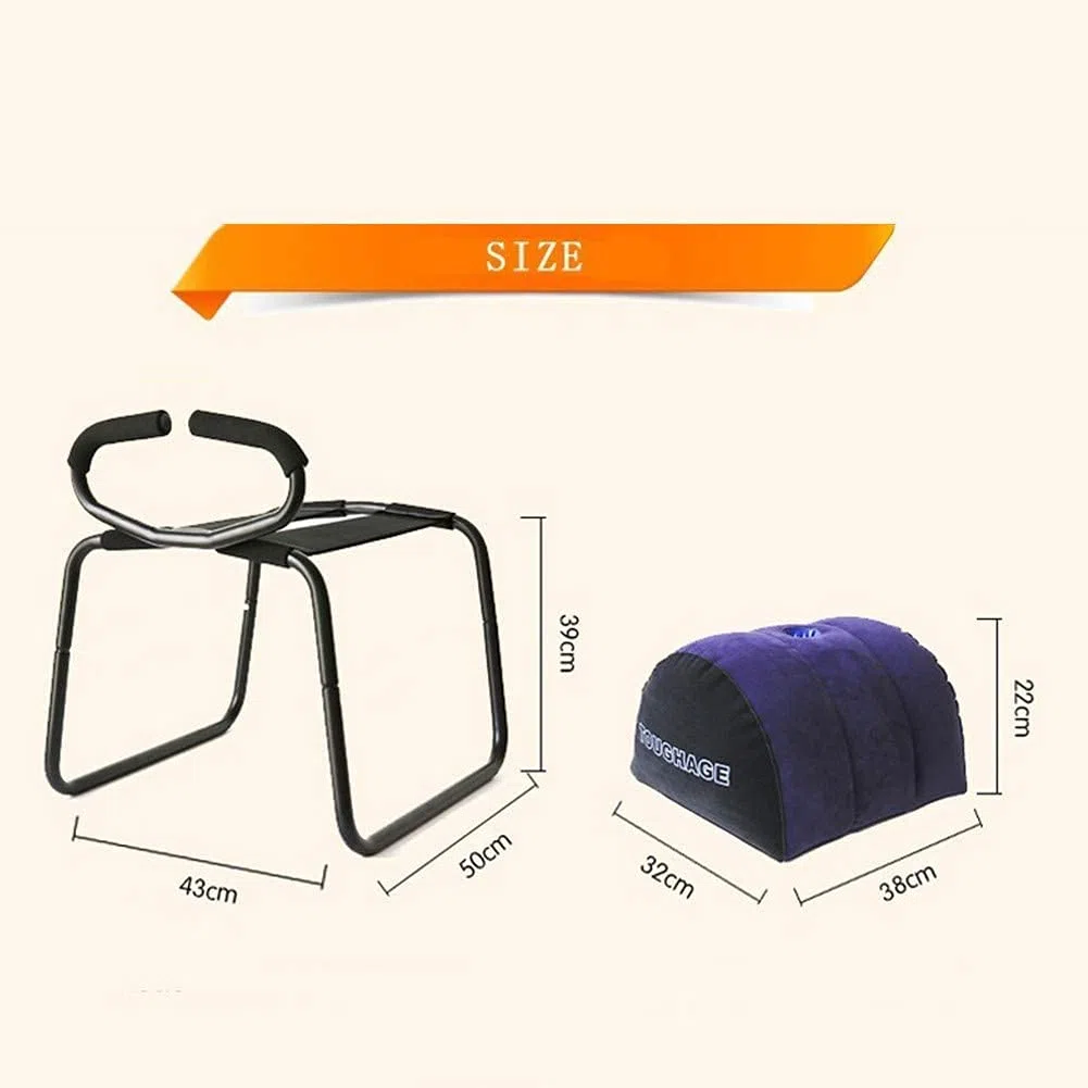 GYL 2 in 1 Bounce Stuhl Mit Armlehnen Multifunktionsstuhl Hocker Gewichtslossessel Spielzeug