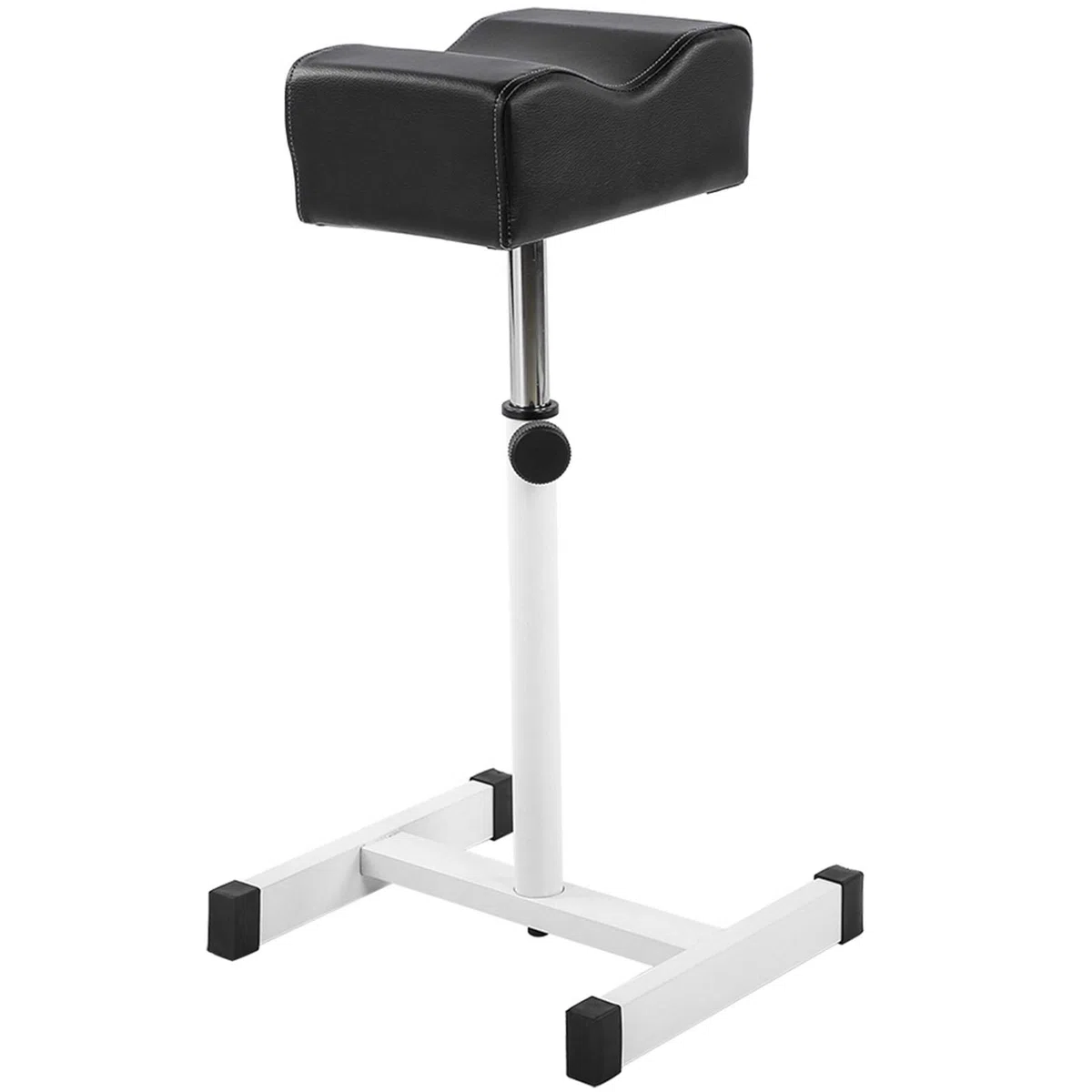 Cocoarm Pediküre Hocker, Verstellbarer Fußpflege Stuhl mit Beinstütze, Salon Fußhocker für Maniküre und Spa Massage, Nagel Techniker Arbeitshocker